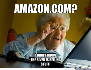 amazon grandma, internet grandma, Amazon funny meme, amazon prime